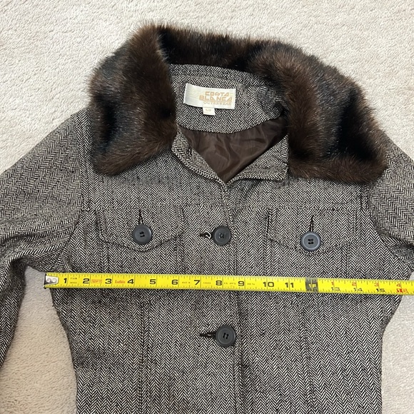 Tweed style coat - Picture 6 of 6